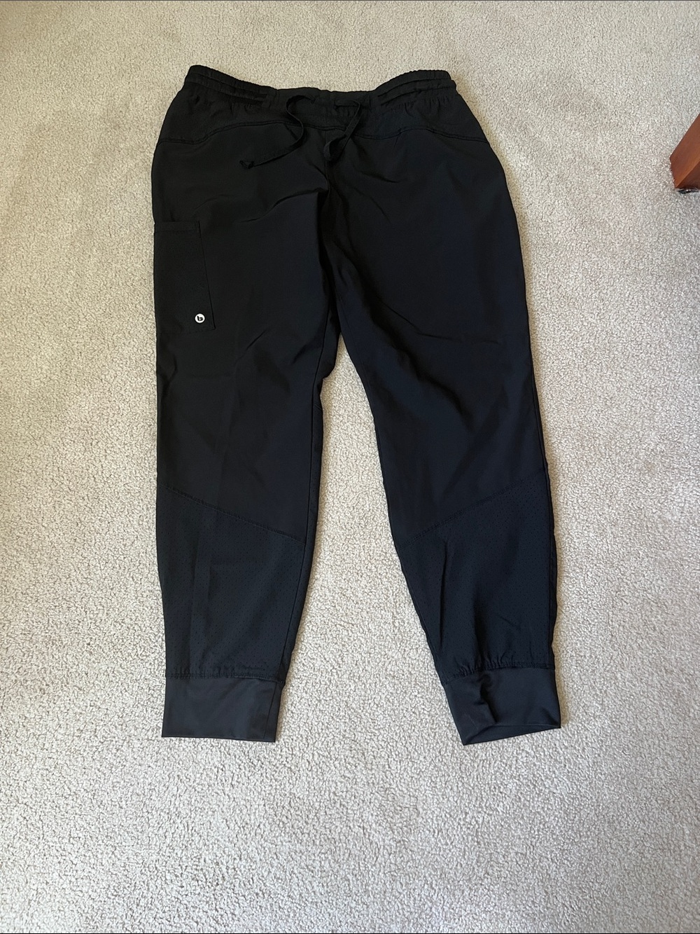 Black Women's Jogger Pants with Utility Pocket
